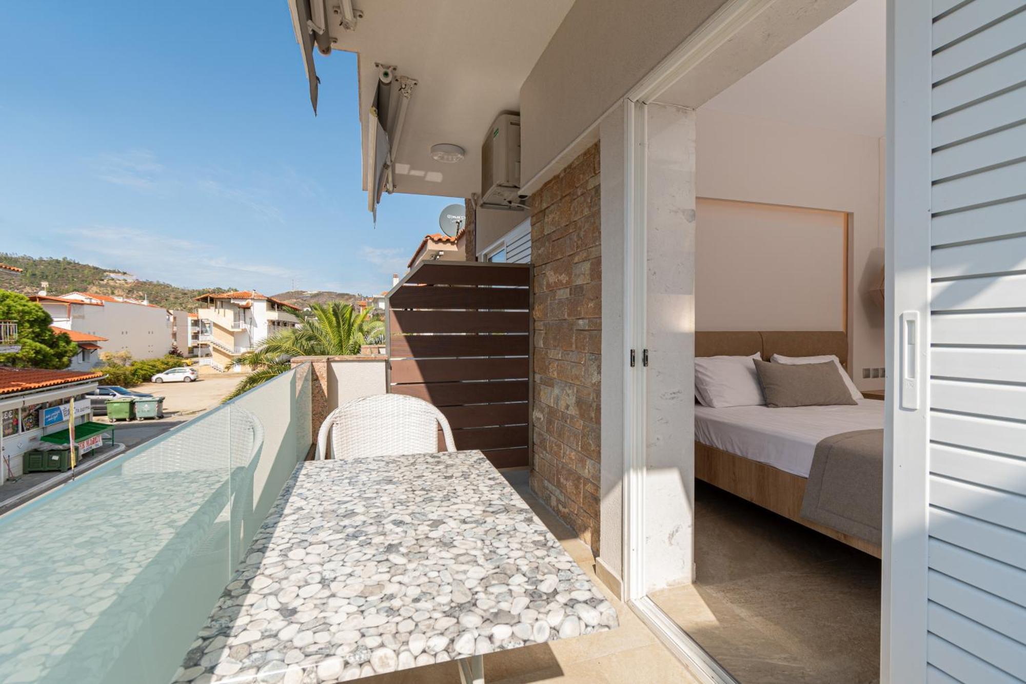 Villa Zoe On The Beach Sarti Dış mekan fotoğraf